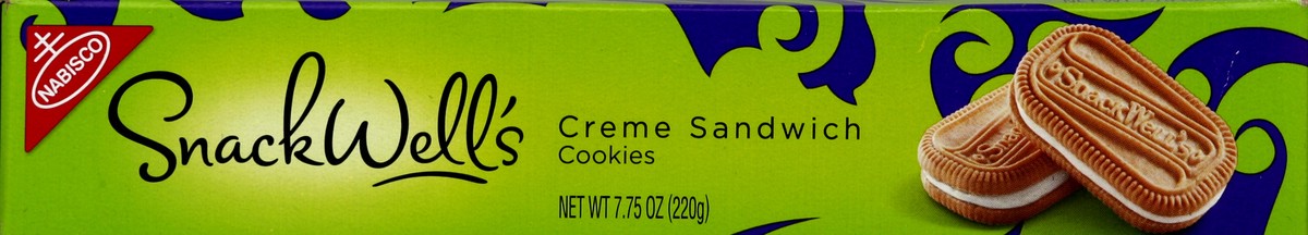 slide 4 of 6, SnackWell's Creme Sandwich Cookies, 7.75 oz