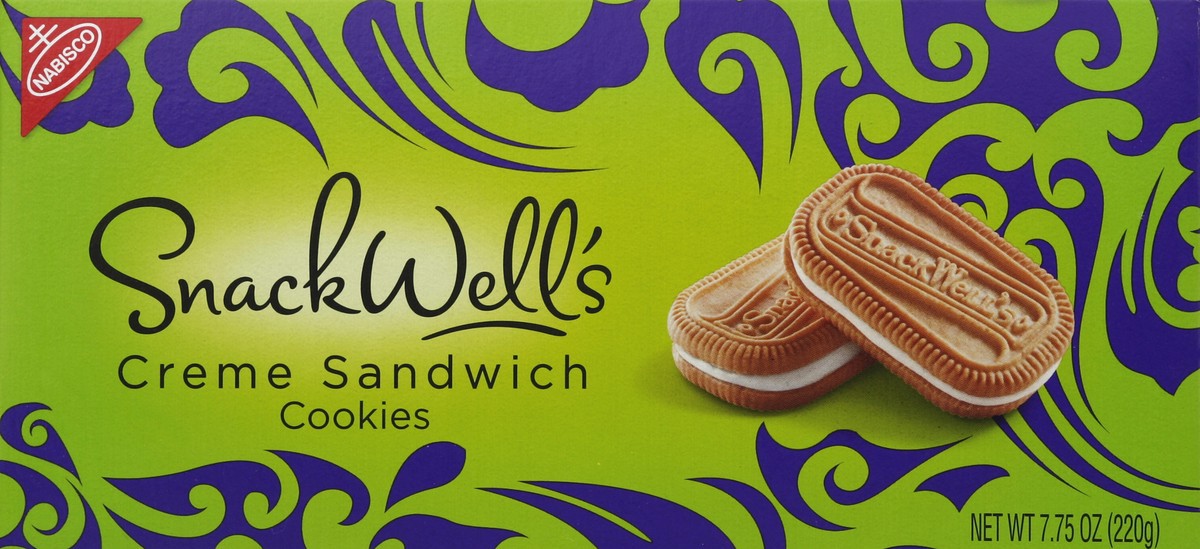 slide 5 of 6, SnackWell's Creme Sandwich Cookies, 7.75 oz