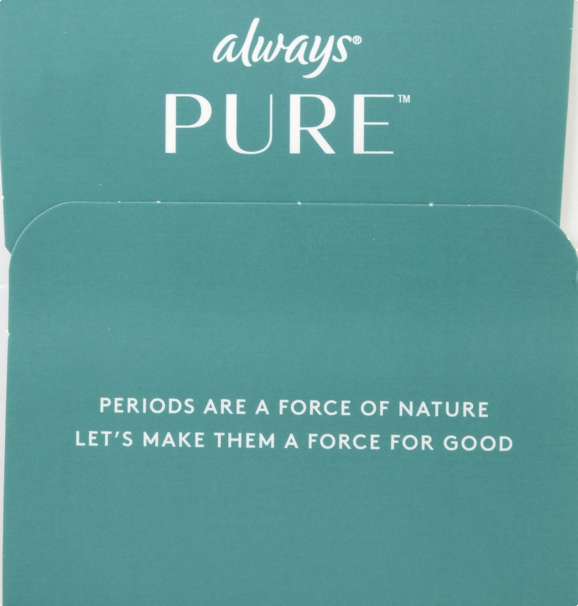 slide 8 of 11, Always Pure Ultra Thin with Wings Super Pads 21 ea, 21 ct