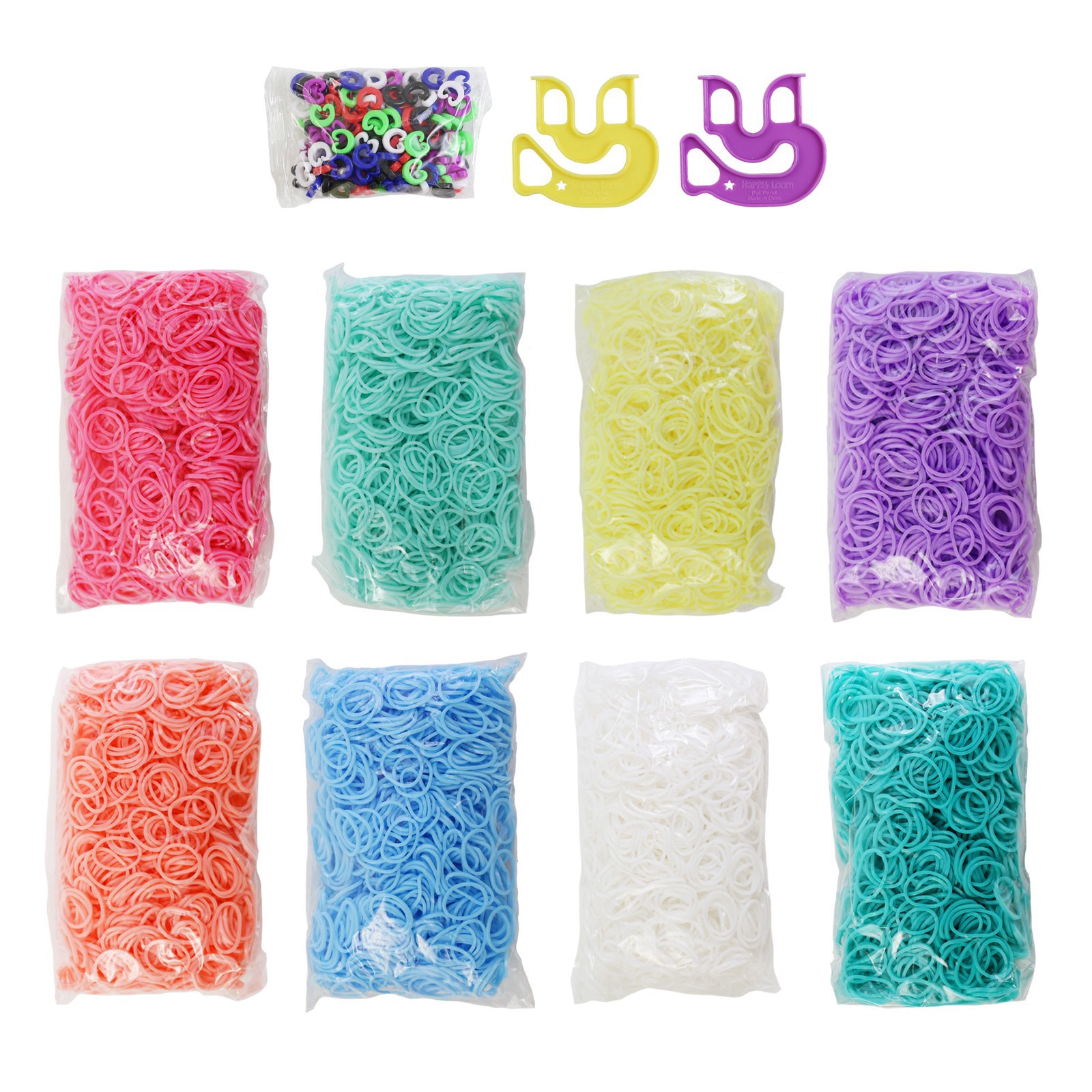 slide 2 of 2, Rainbow Loom Pastel Treasure Box Bracelet Making Kit, 3 in x 8 in x 5 in