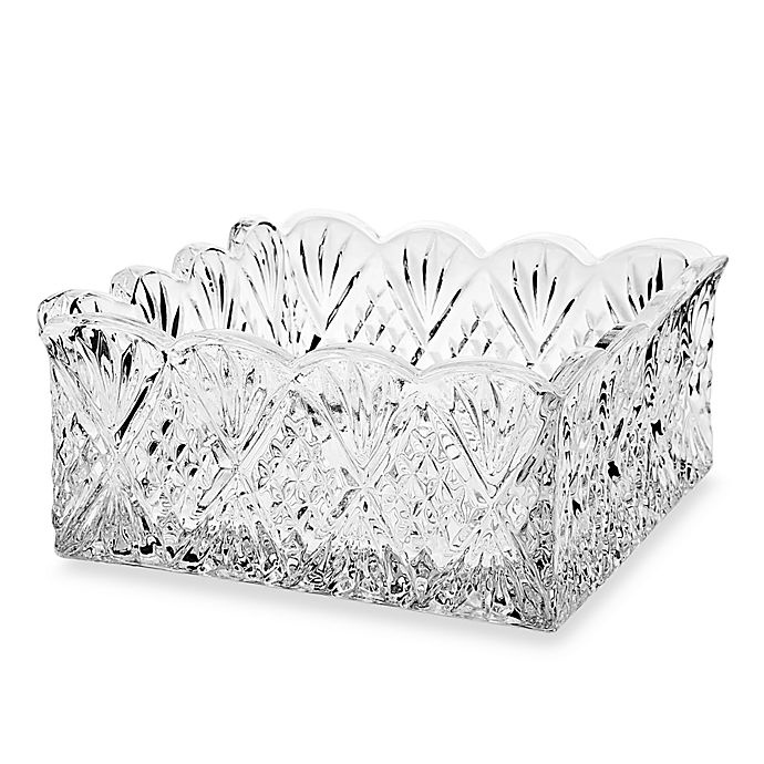 slide 1 of 1, Godinger Dublin CrystalNapkin Holder, 1 ct