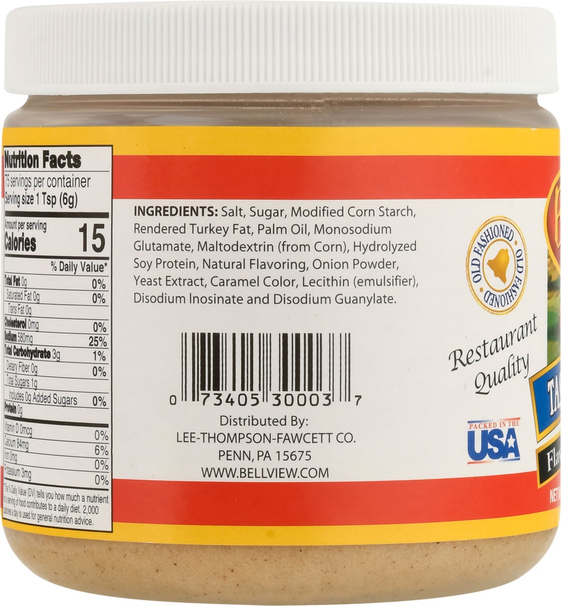 slide 10 of 14, Bell-View Tasty Turkey Flavor Soup Base 16 oz, 16 oz