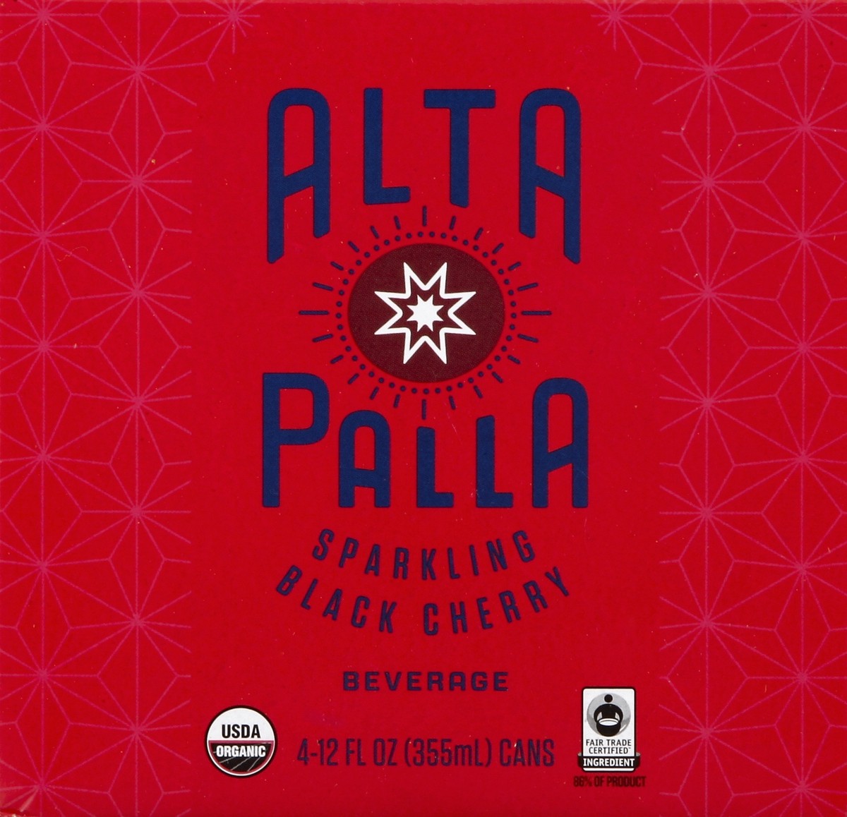 slide 5 of 6, Alta Palla Sparkling Beverage 4 ea, 4 ct