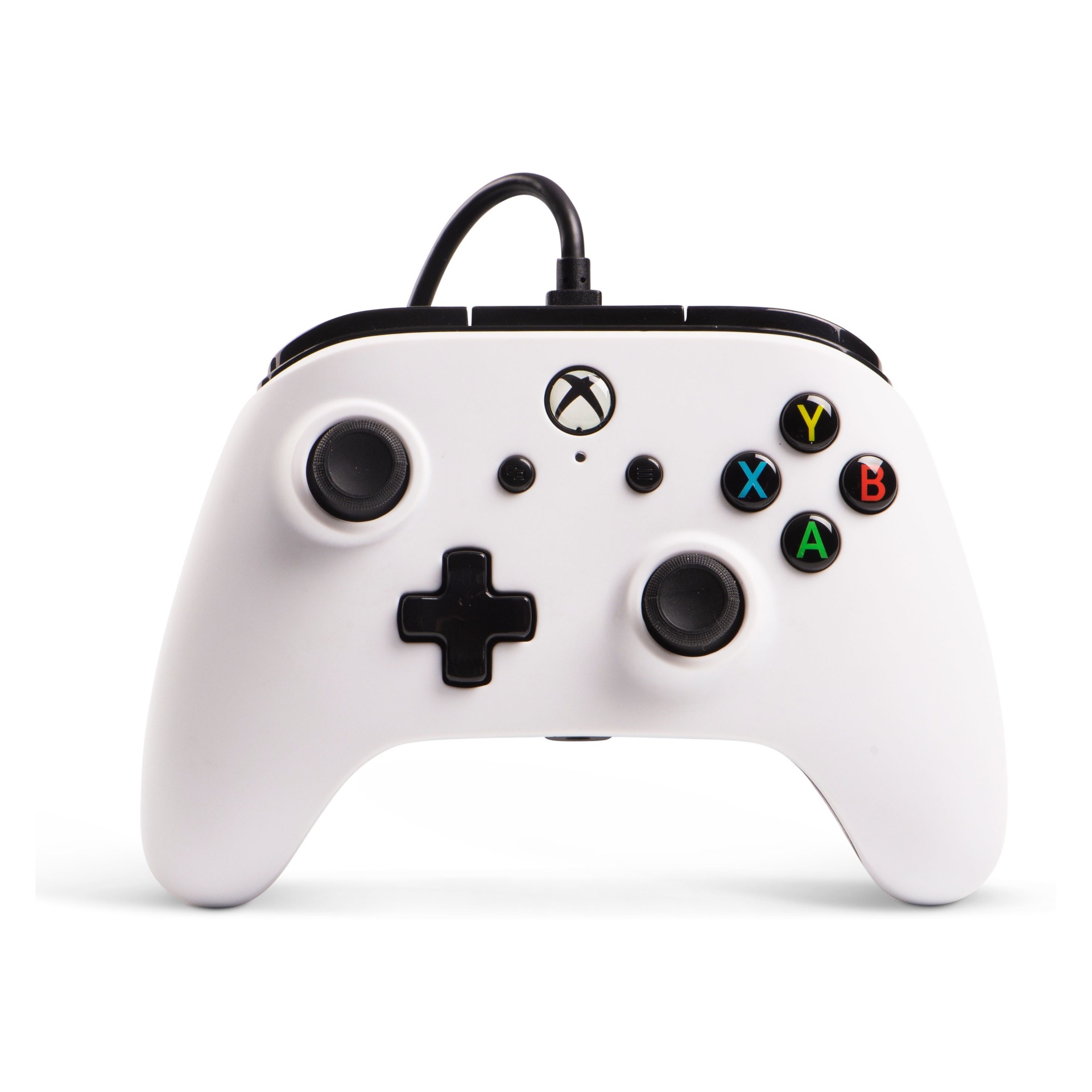 slide 1 of 8, PowerA Wired Controller for Xbox One, White, 1 ct