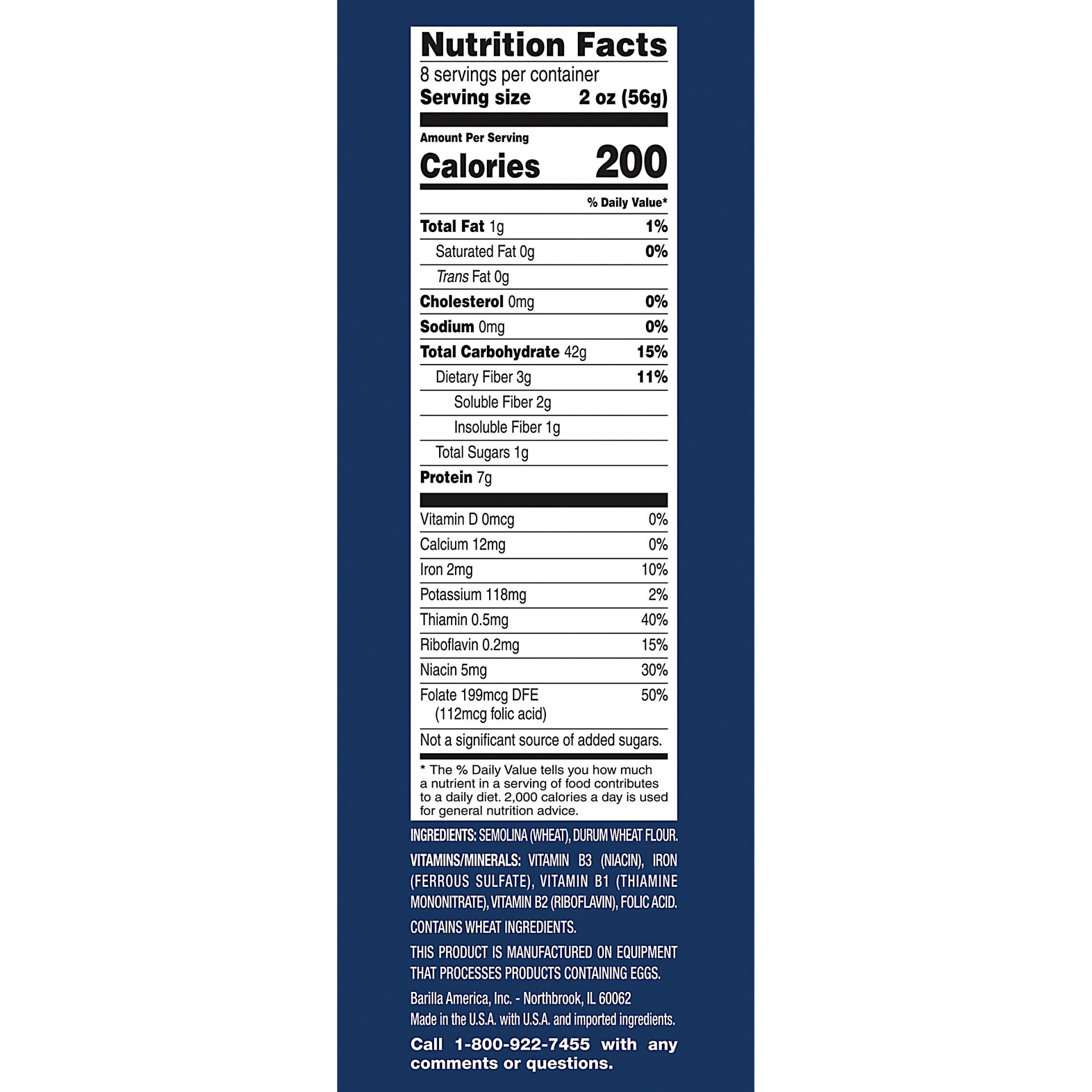 slide 4 of 8, Barilla Mini Farfalle Pasta, 16 oz
