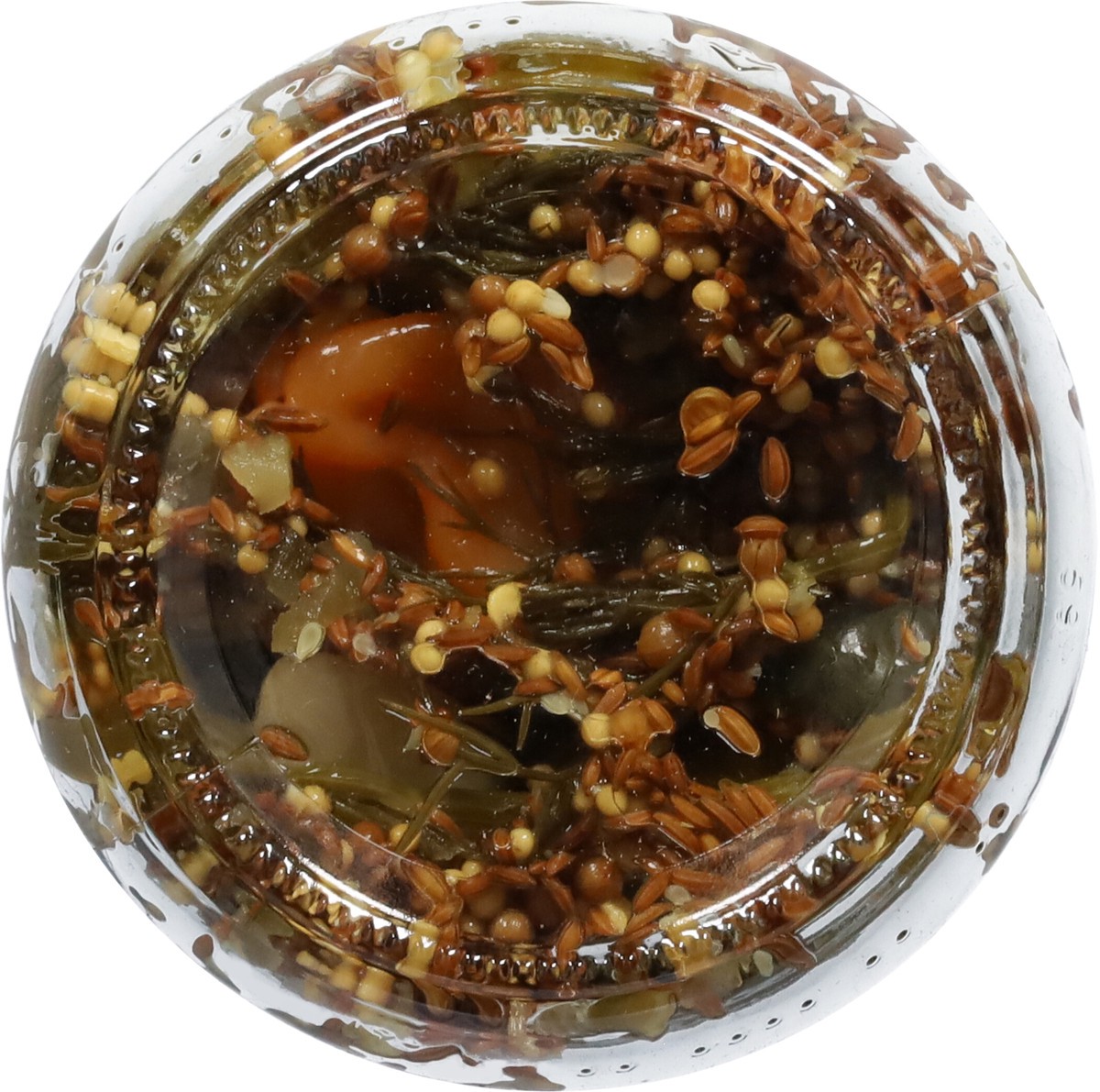 slide 9 of 9, Randy's Artisanal Hot & Spicy Crisp Mustache on Fire Dill Spears 24 fl oz, 24 fl oz