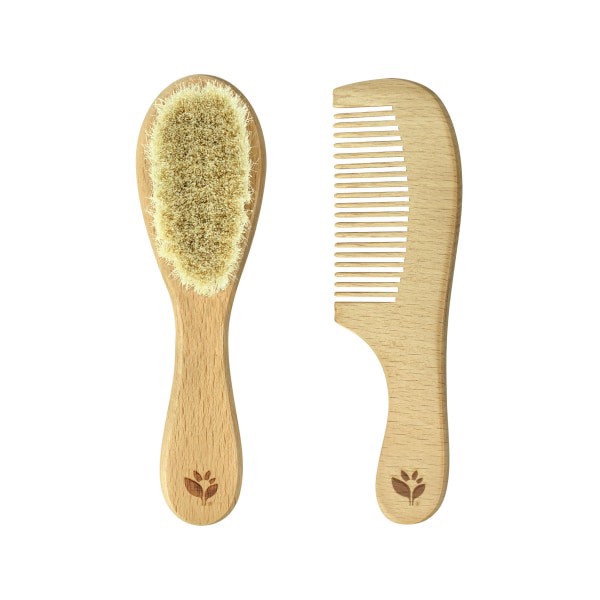 slide 13 of 13, Green Sprouts Brush & Comb Set 1 ea, 1 ct