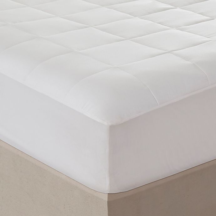 slide 1 of 1, Sleep Philosophy 300-Thread-Count Twin Mattress Pad Cover, 1 ct