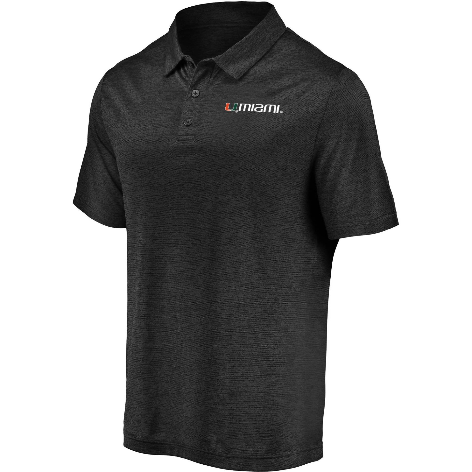 slide 1 of 3, NCAA Miami Hurricanes Men's Polo Shirt - XL, 1 ct