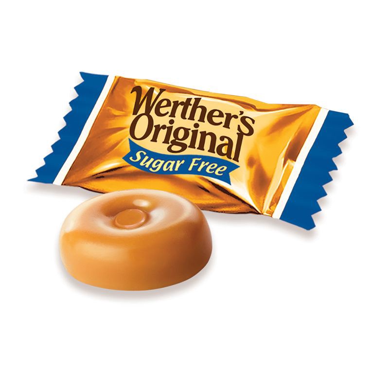 slide 4 of 9, Werther's Original Sugar Free Hard Candy Stand Up Bag – 7.7oz, 7.7 oz