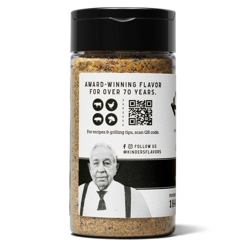 slide 3 of 5, Kinder's The Blend Salt Pepper and Garlic Seasoning Mix - 6.25oz, 6.25 oz