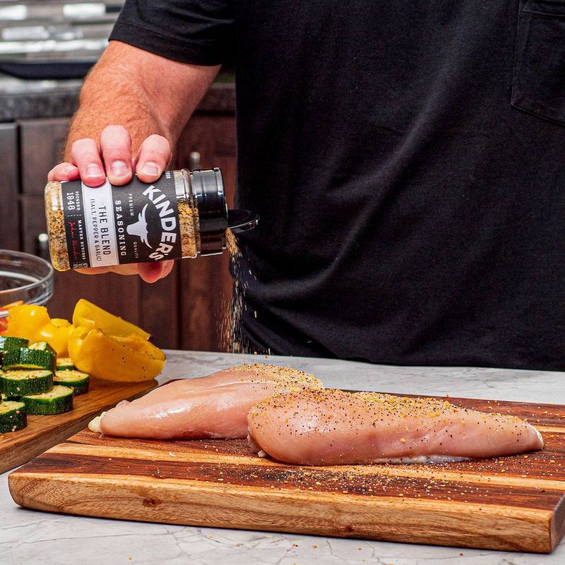 slide 5 of 5, Kinder's The Blend Salt Pepper and Garlic Seasoning Mix - 6.25oz, 6.25 oz