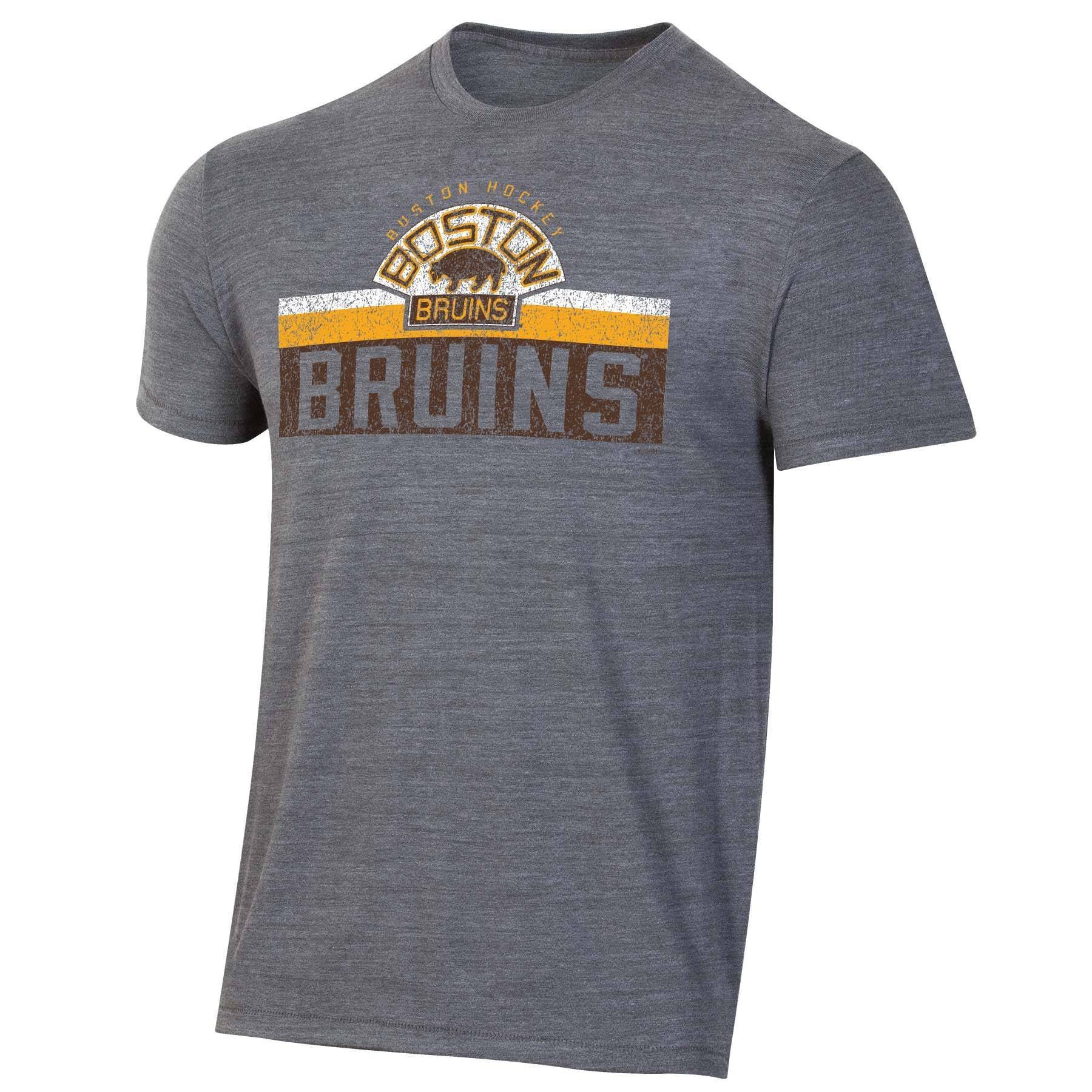 slide 1 of 2, NHL Boston Bruins Men's Short Sleeve Vintage Logo T-Shirt - XL, 1 ct