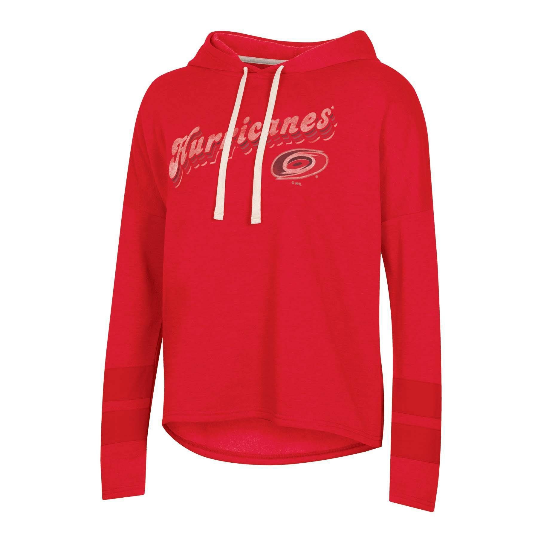 slide 1 of 2, NHL Carolina Hurricanes Women's Center Ice Fleece Hoodie - XL, 1 ct