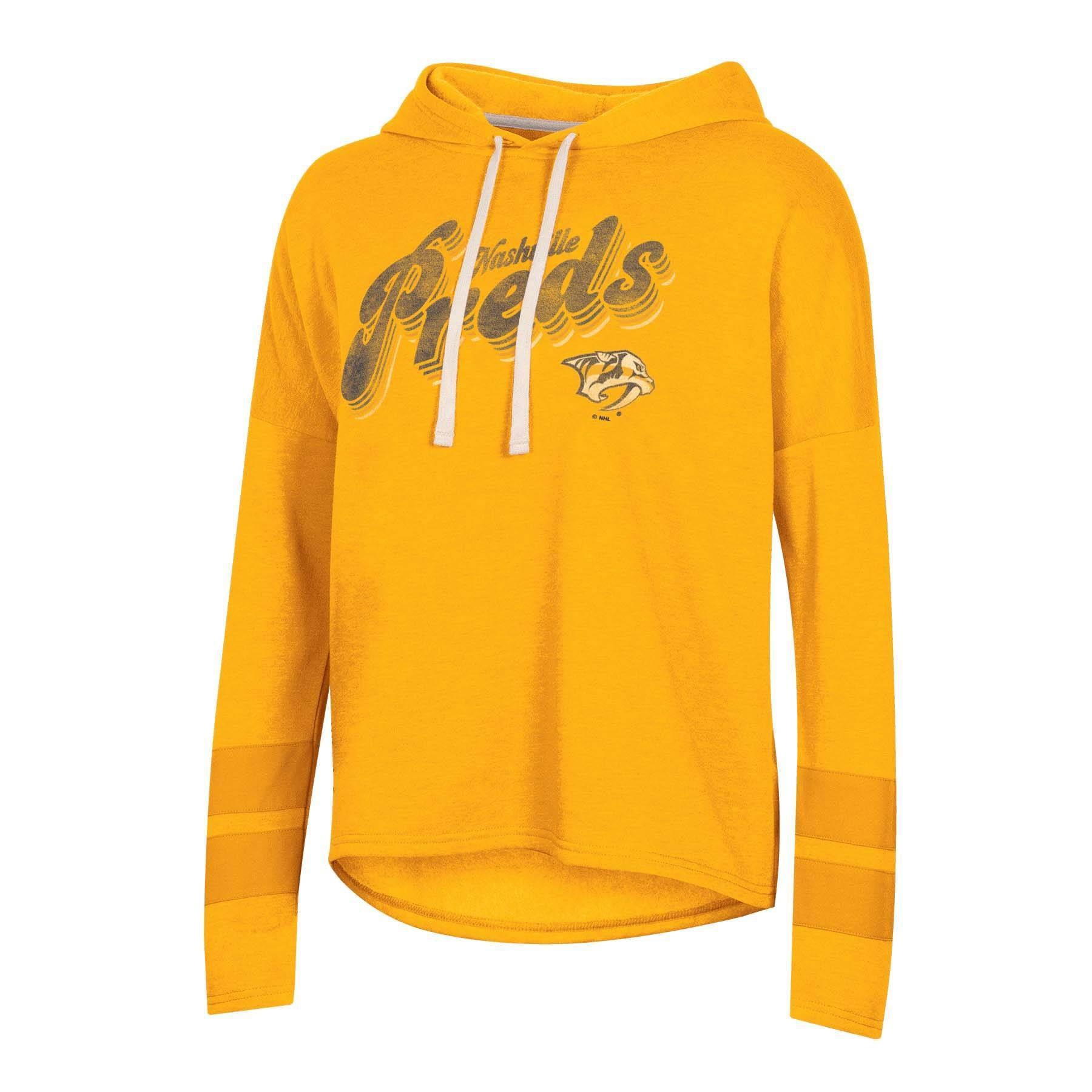 slide 1 of 2, NHL Nashville Predators Women's Center Ice Fleece Hoodie - XL, 1 ct