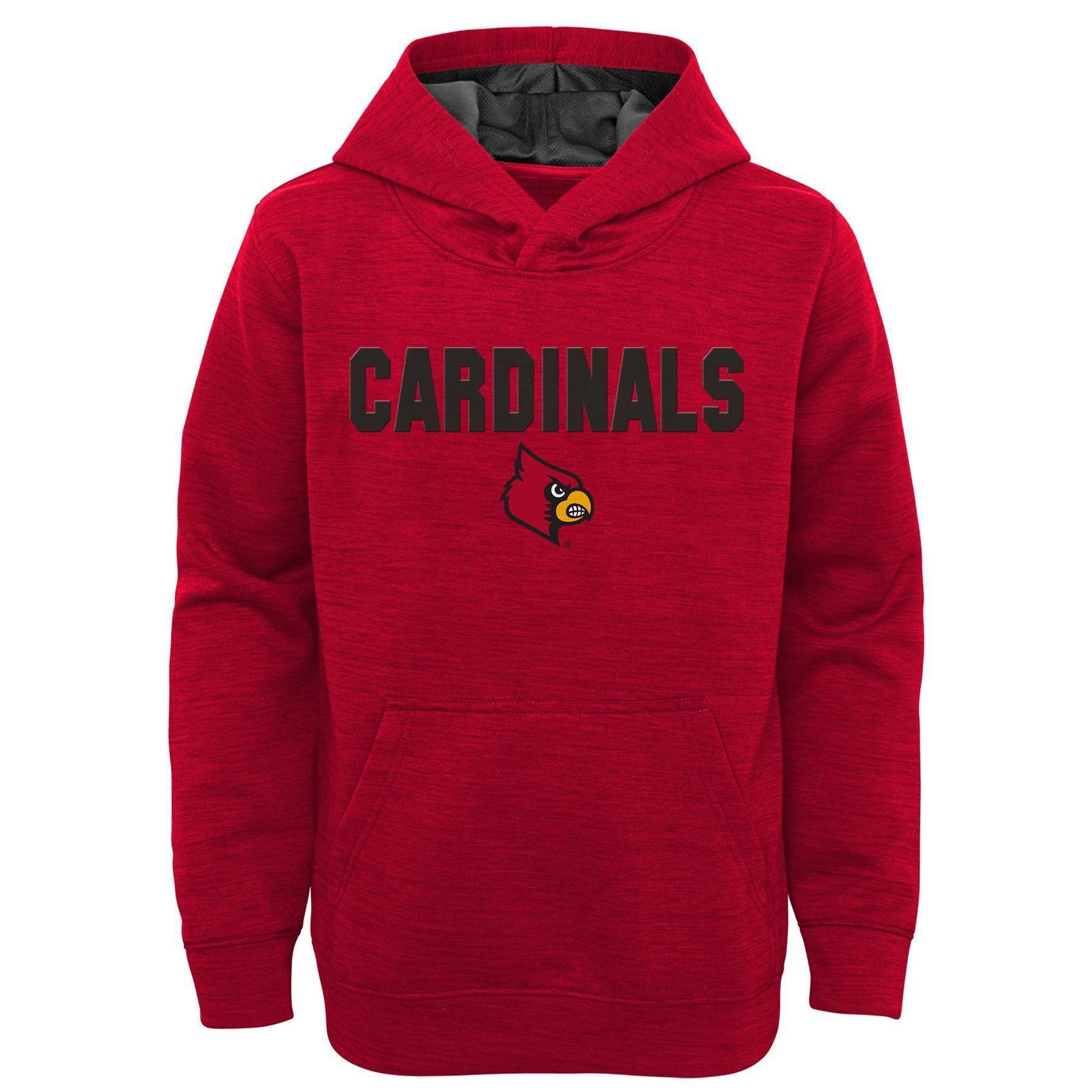 slide 1 of 1, NCAA Louisville Cardinals Boys&#39; Scuba Knit Hoodie - XL, 1 ct