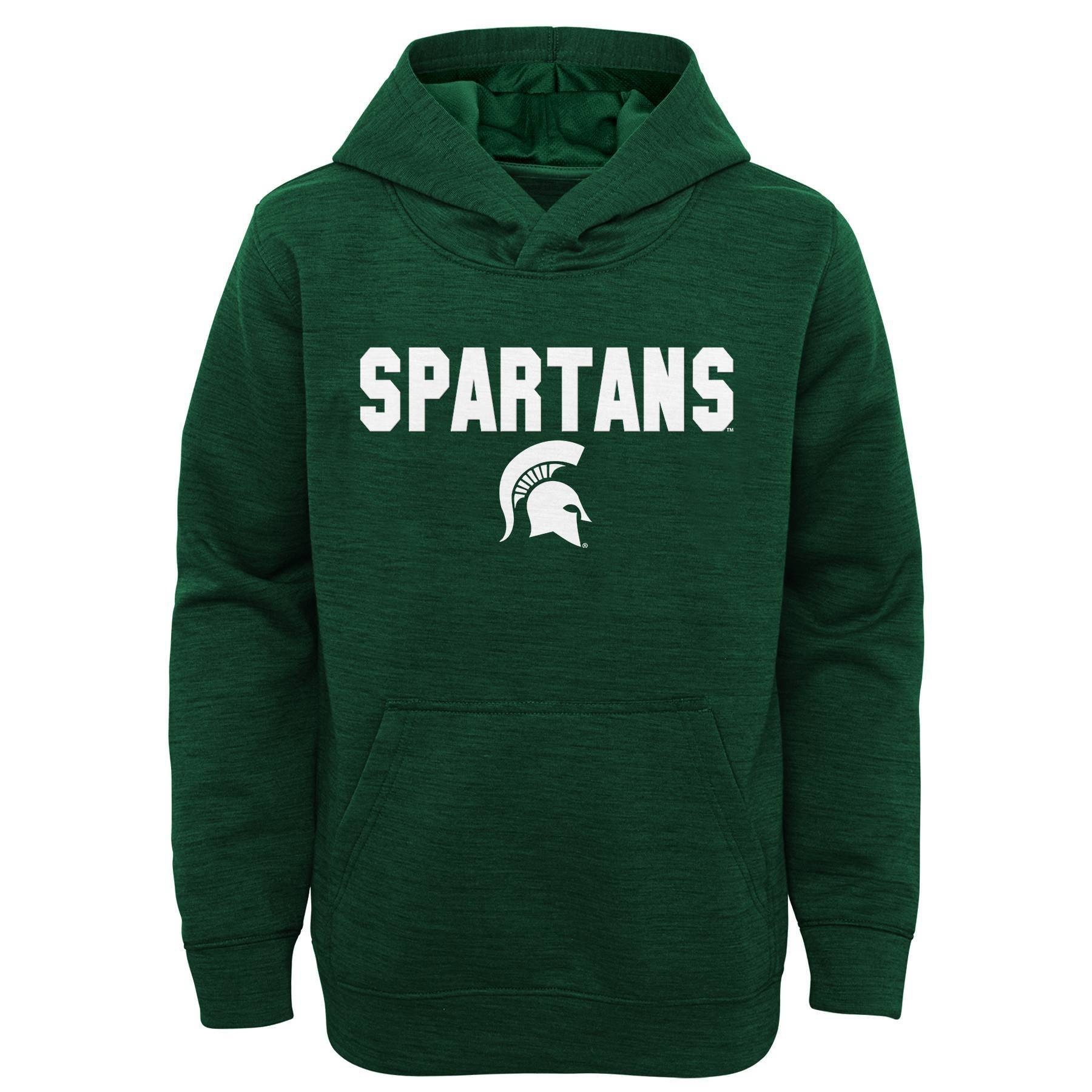 slide 1 of 1, NCAA Michigan State Spartans Boys' Scuba Knit Hoodie - XL, 1 ct