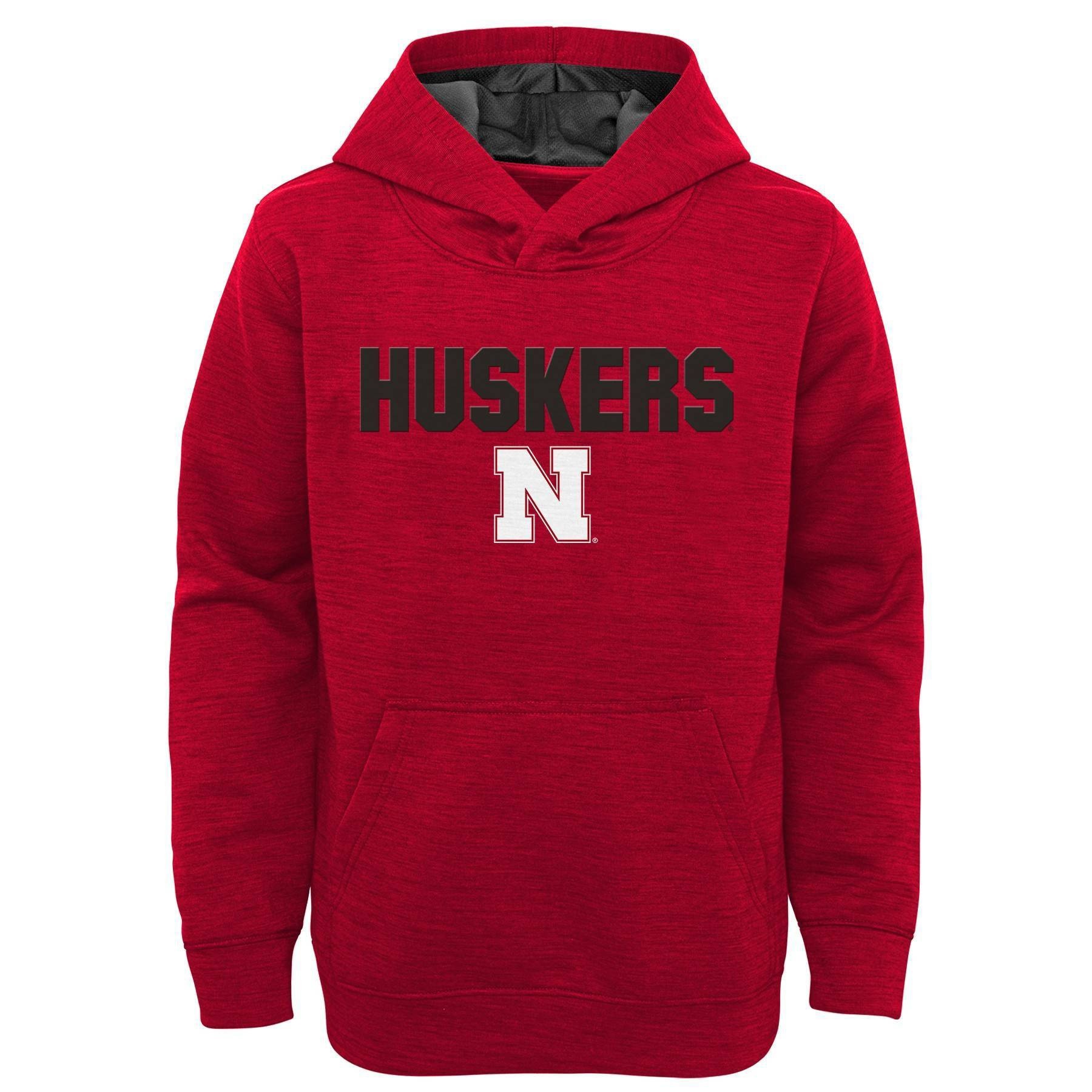 slide 1 of 1, NCAA Nebraska Cornhuskers Boys' Scuba Knit Hoodie - XL, 1 ct