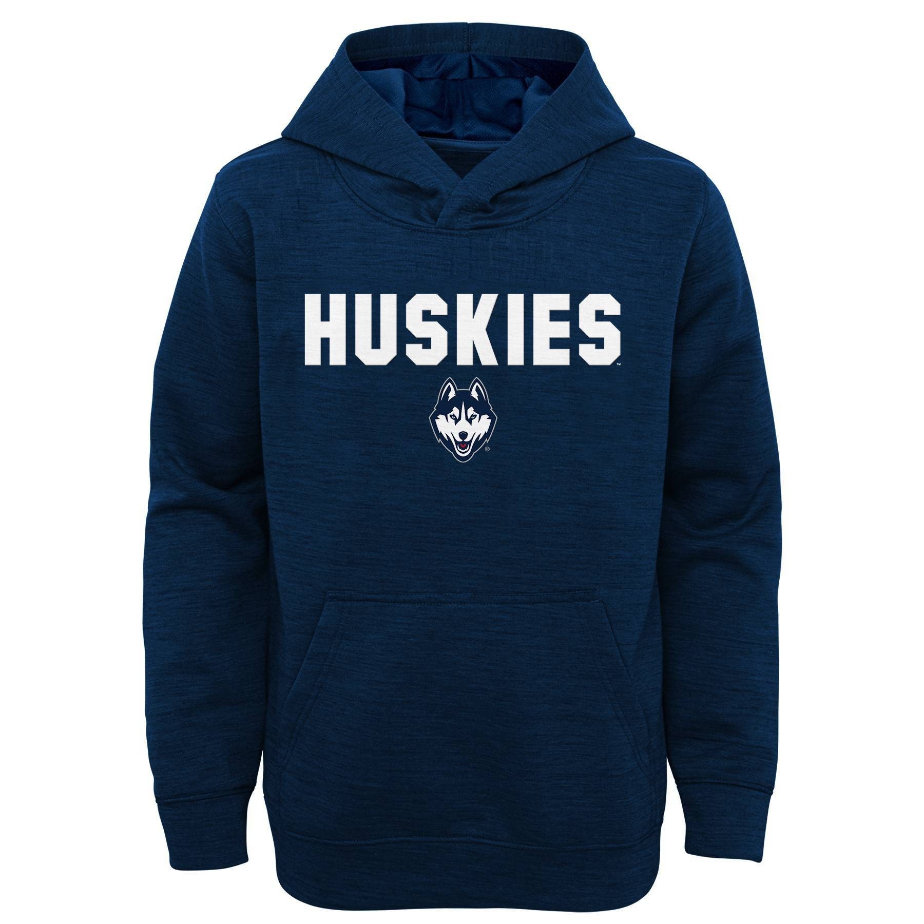 slide 1 of 1, NCAA UConn Huskies Boys' Scuba Knit Hoodie - XL, 1 ct