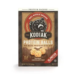 Kodiak Cakes Kodiak No-Bake Protein Ball Mix Oatmeal Chocolate Chip - 12.7oz