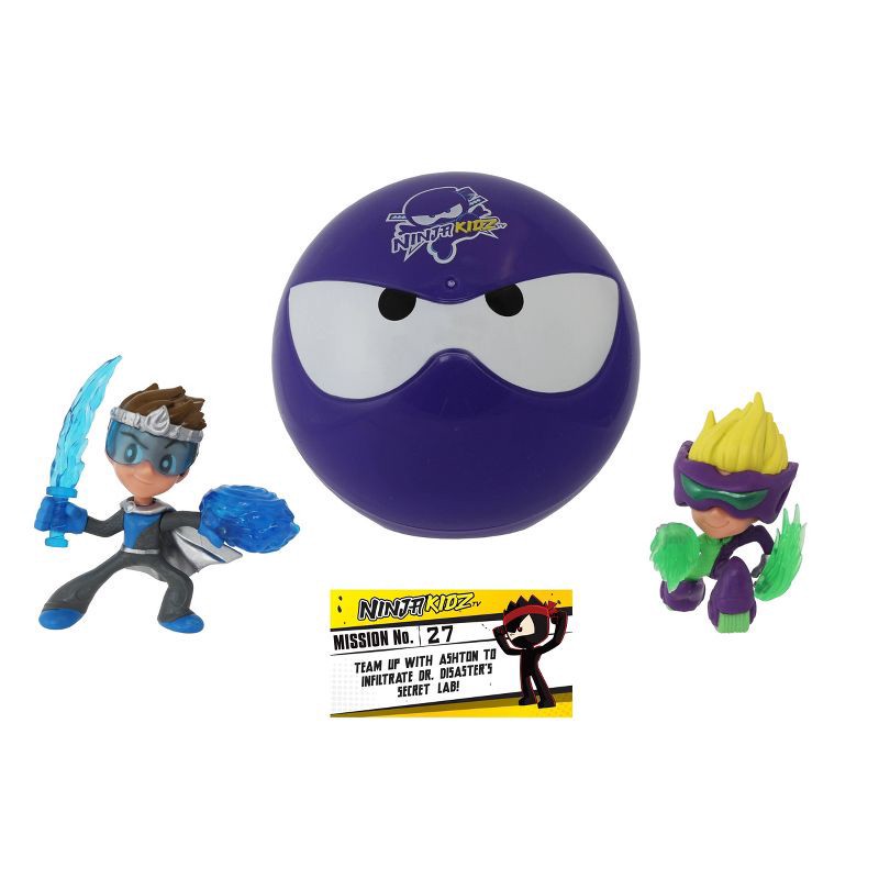 slide 3 of 4, Ninja Kids Ninja Kidz MINI Mystery Ninja Ball, 1 ct