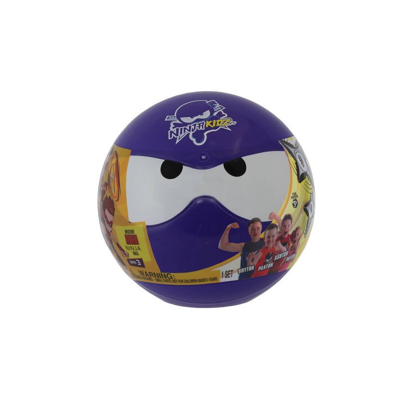 slide 2 of 4, Ninja Kids Ninja Kidz MINI Mystery Ninja Ball, 1 ct
