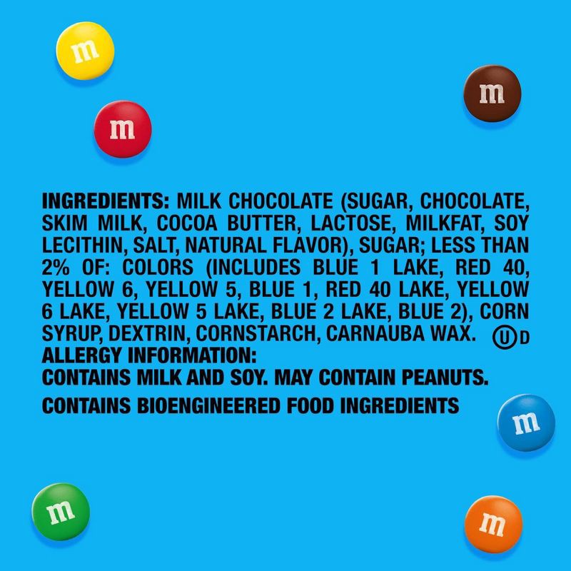 slide 7 of 8, M&M's Milk Chocolate Minis Candy - Family Size Candy Bag 16.9oz, 16.9 oz