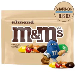 M&M's Almond Milk Chocolate Candy, Sharing Size - 8.6oz