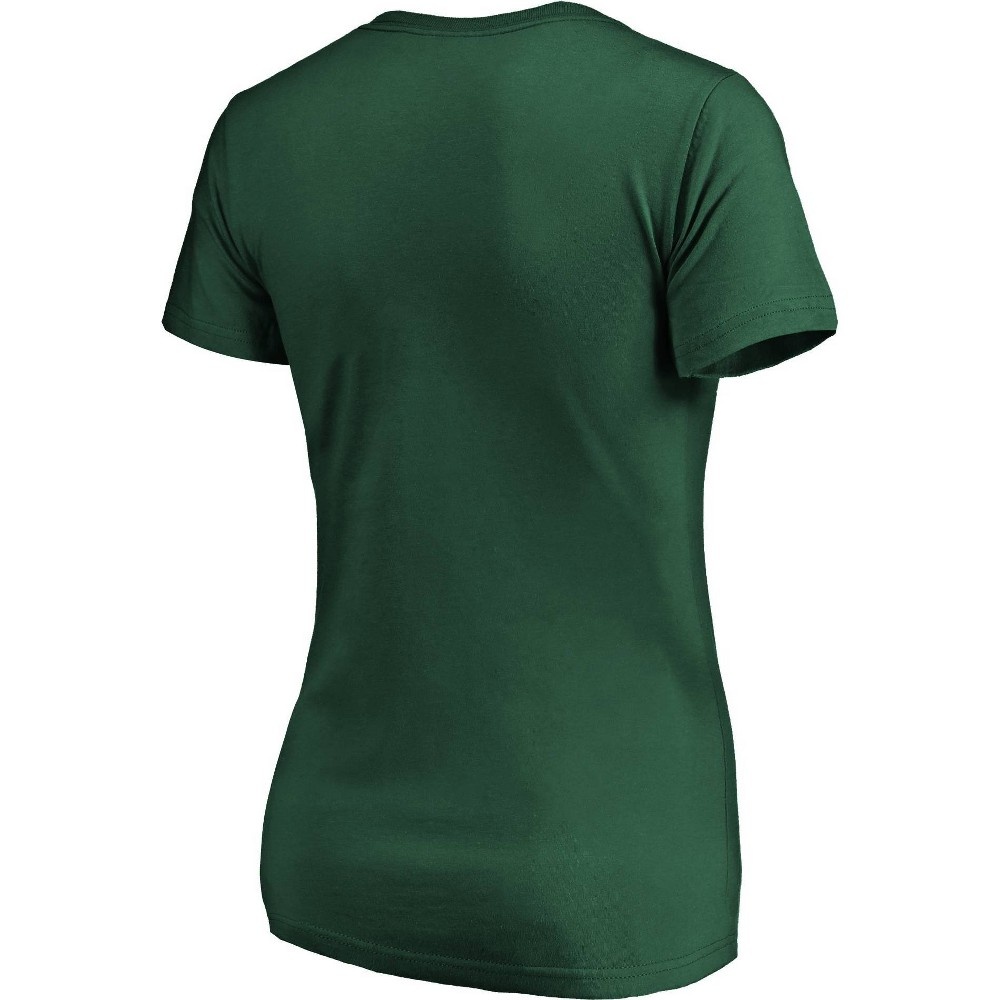 slide 2 of 3, NCAA Miami Hurricanes Women's Short Sleeve V-Neck T-Shirt - XL, 1 ct