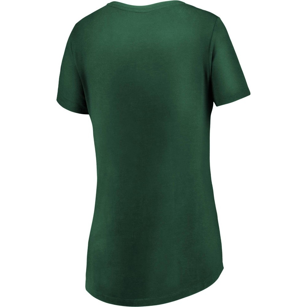 slide 2 of 3, NCAA Miami Hurricanes Women's Short Sleeve Scoop Neck T-Shirt - XL, 1 ct