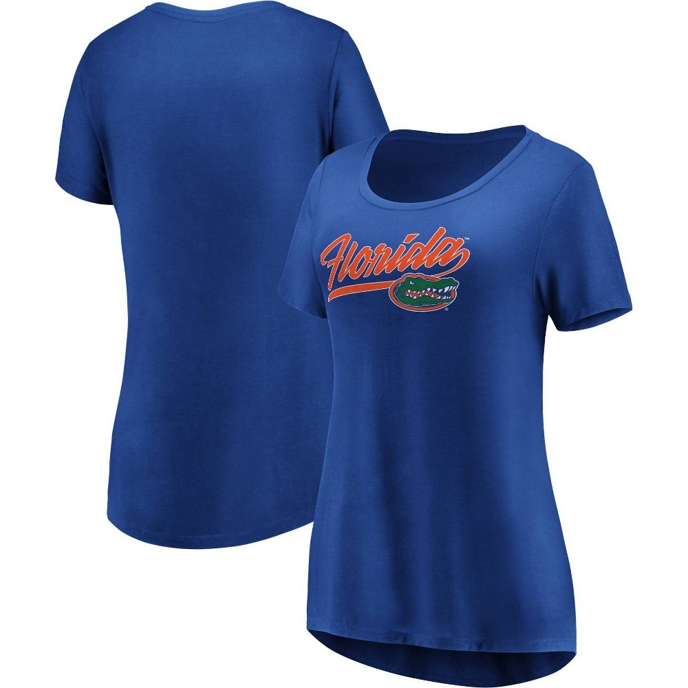 slide 3 of 3, NCAA Florida Gators Women's Short Sleeve Scoop Neck T-Shirt - XL, 1 ct