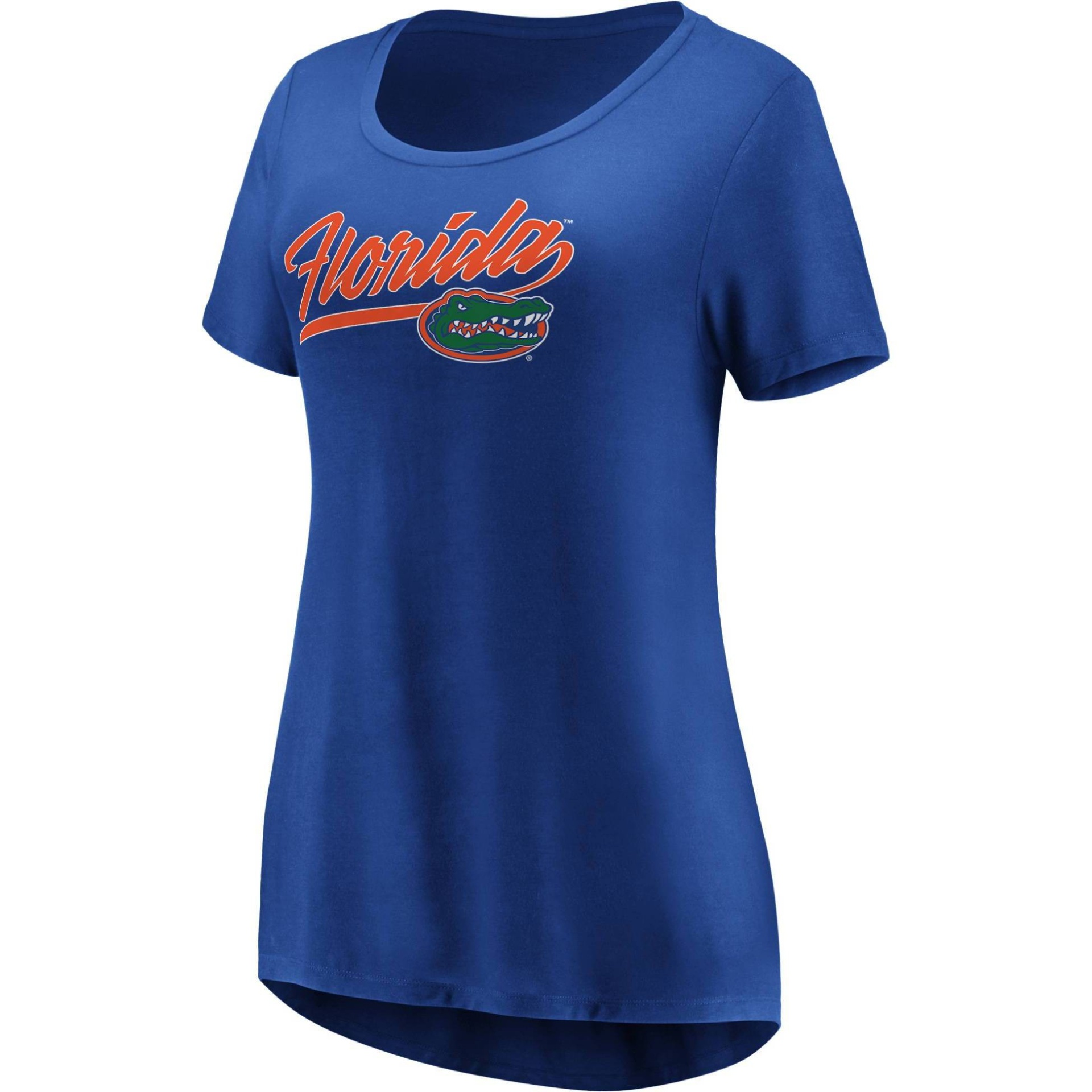 slide 1 of 3, NCAA Florida Gators Women's Short Sleeve Scoop Neck T-Shirt - XL, 1 ct