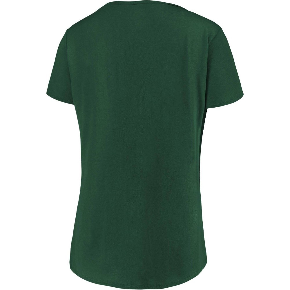 slide 2 of 3, NCAA Miami Hurricanes Women's Short Sleeve Crew Neck T-Shirt - XL, 1 ct