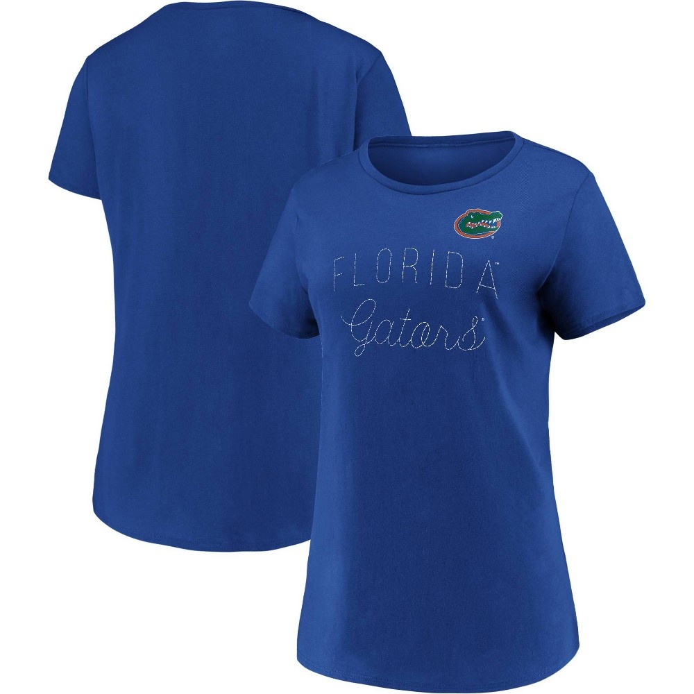 slide 3 of 3, NCAA Florida Gators Women's Short Sleeve Crew Neck T-Shirt - XL, 1 ct