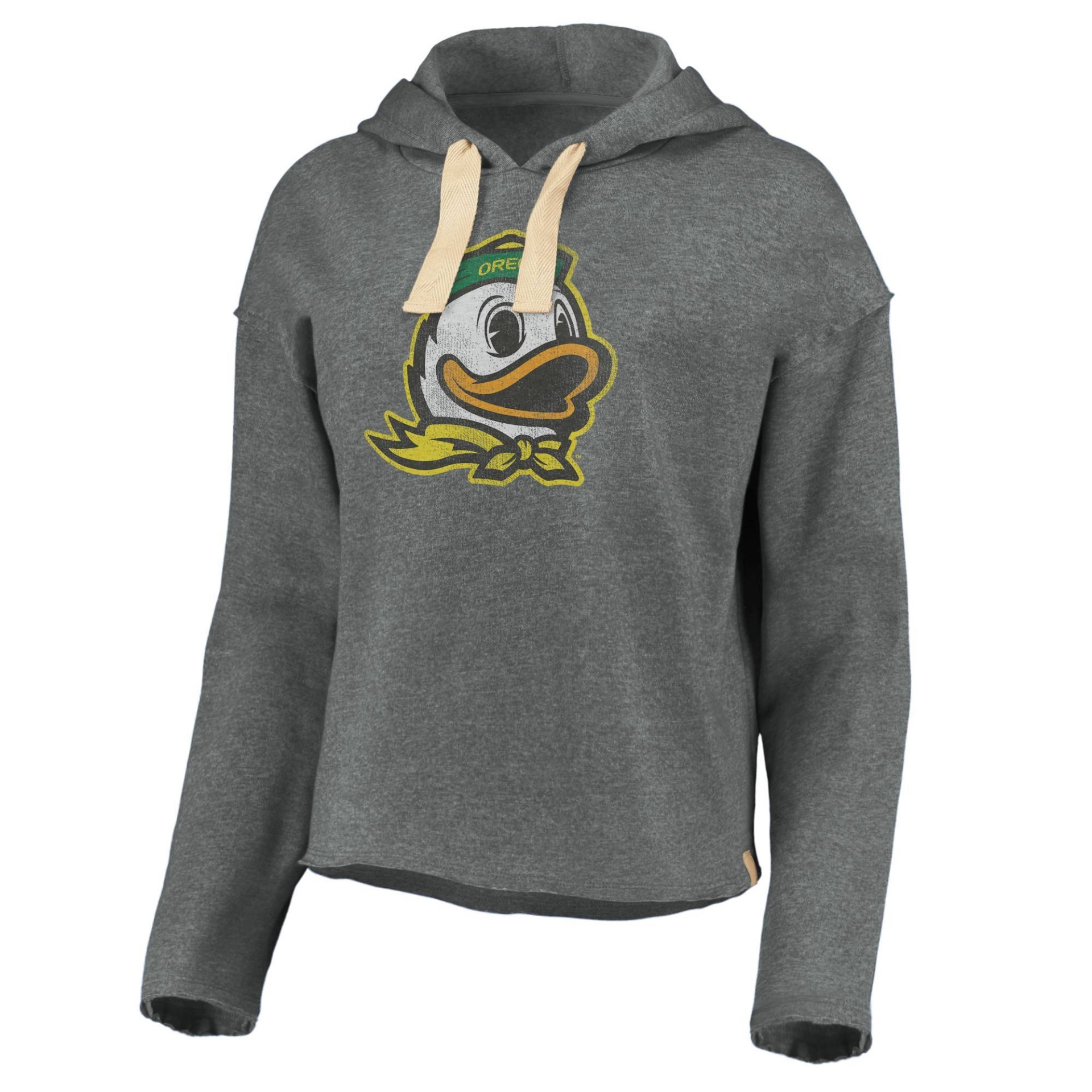 slide 1 of 3, NCAA Oregon Ducks Women's Gray Hoodie - XL, 1 ct