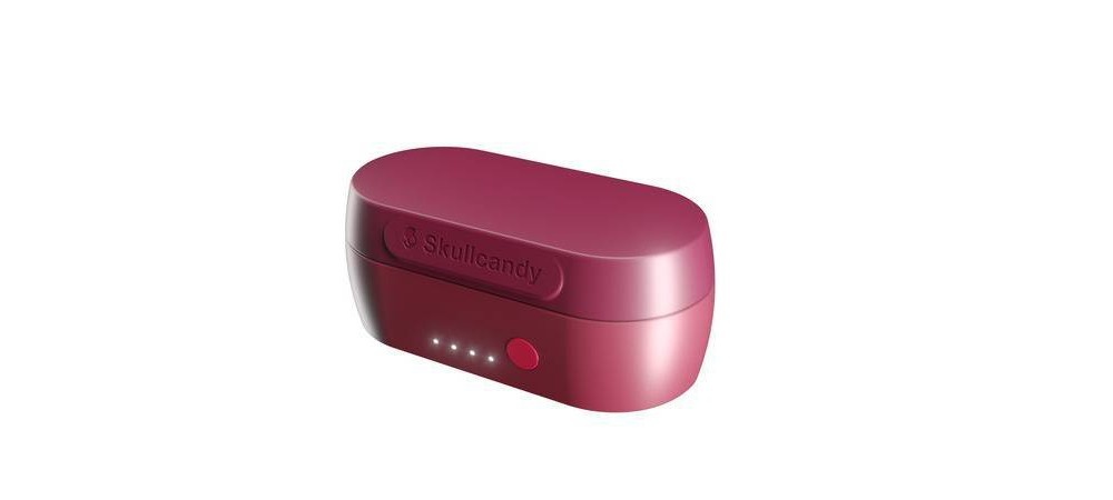 slide 4 of 4, Skullcandy Sesh True Wireless Headphones - Deep Red, 1 ct