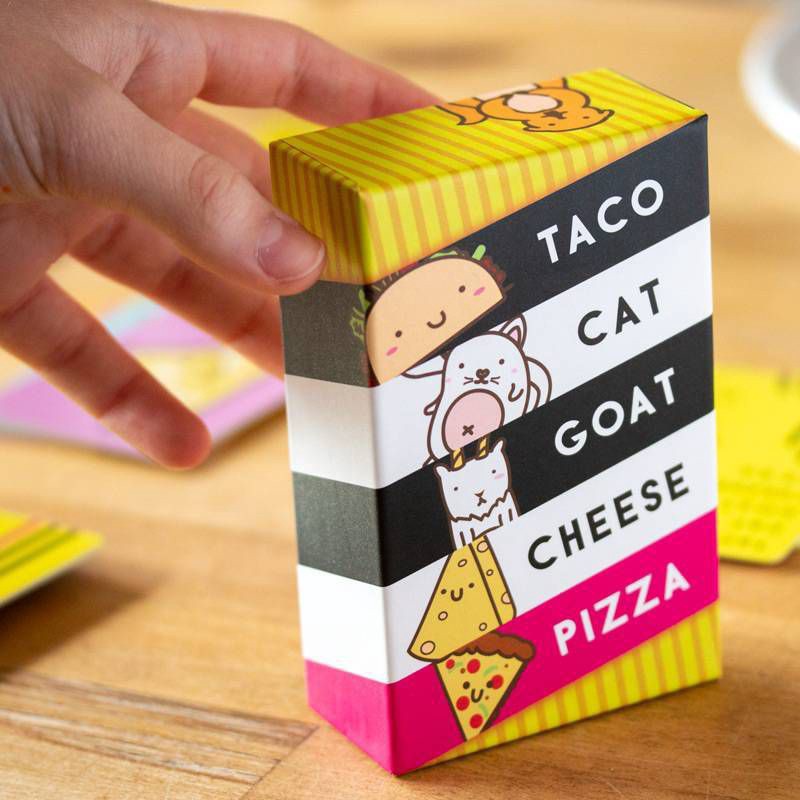 slide 6 of 6, Dolphin Hat Games Taco Cat Goat Cheese Pizza Card Game, 1 ct