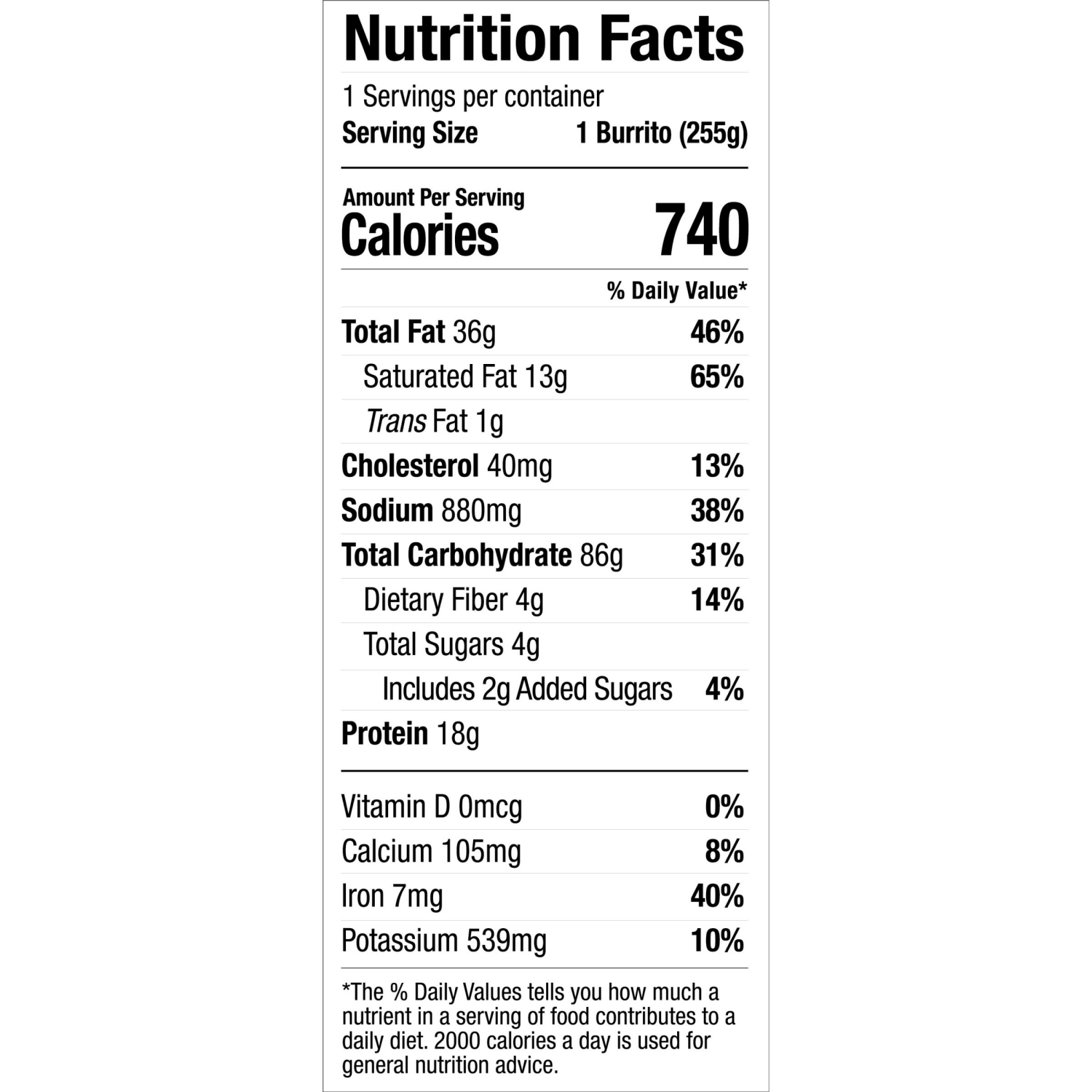 slide 4 of 4, Tina's Big Burrito Bean And Cheese, 10 oz