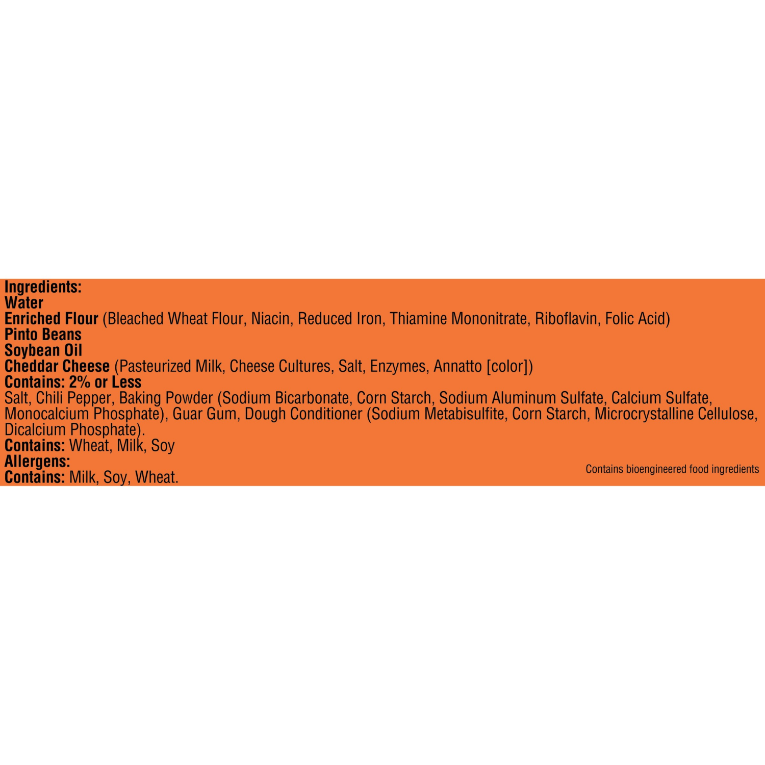 slide 3 of 4, Tina's Big Bean & Cheese Burrito 9 oz, 9 oz