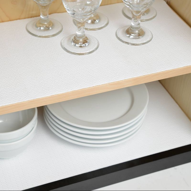 slide 2 of 4, Con-Tact 18"x6ft Grip Prints Premium White, 1 ct