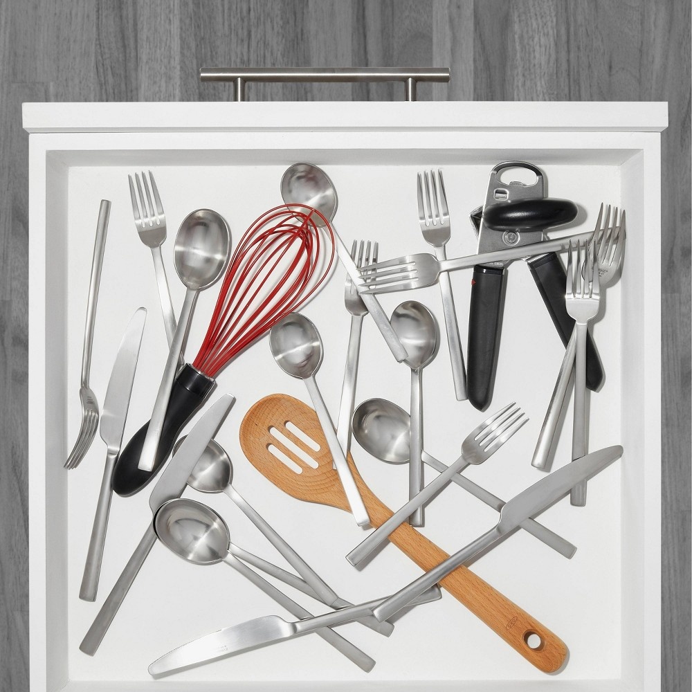 slide 4 of 5, OXO Expandable Utensil Organizer, 1 ct