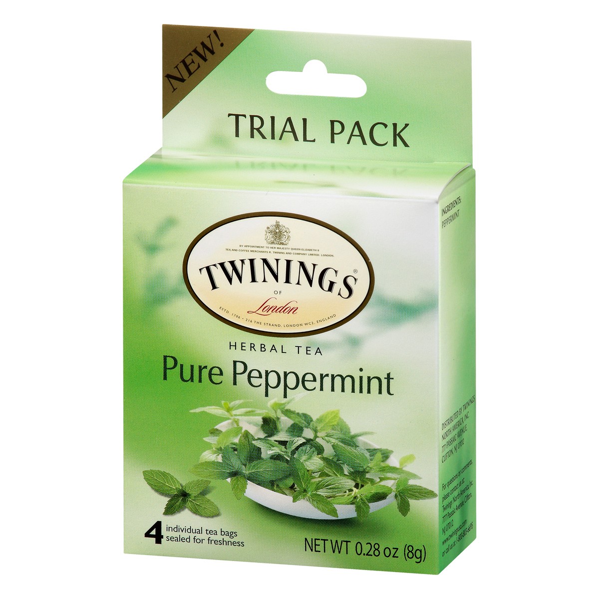 slide 4 of 9, Twinings Trial Pack Tea Bags Pure Peppermint Herbal Tea - 4 ct, 4 ct