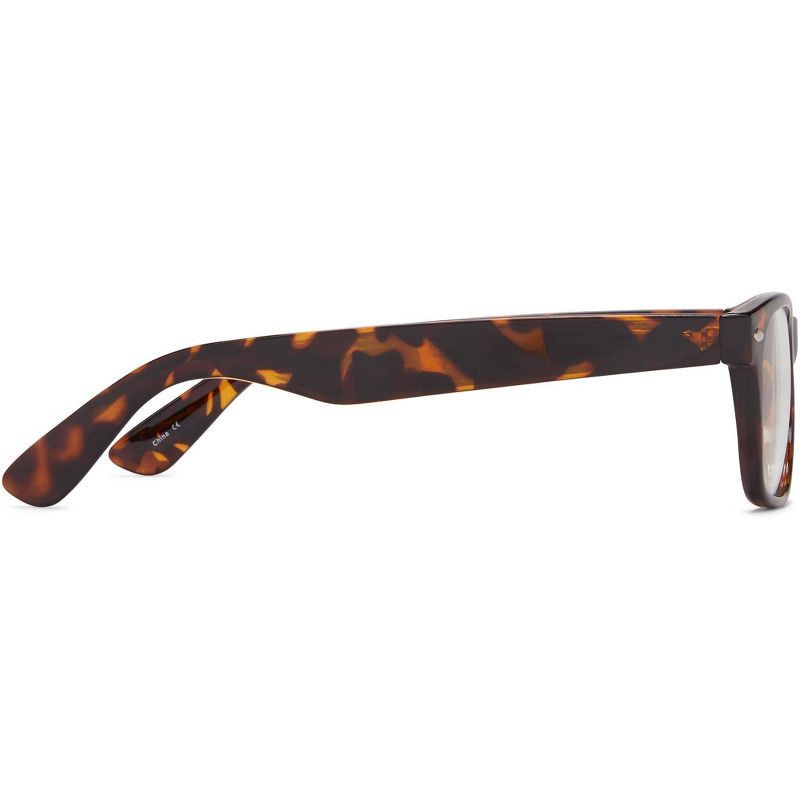 slide 3 of 5, ICU Eyewear Screen Vision Blue Light Filtering Rectangular Glasses - Dark Tortoise, 1 ct