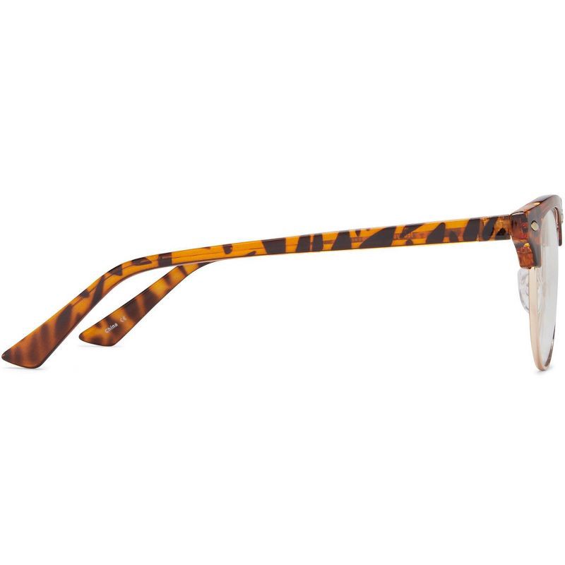 slide 3 of 5, ICU Eyewear Screen Vision Blue Light Filtering Glasses - Retro Tortoise, 1 ct