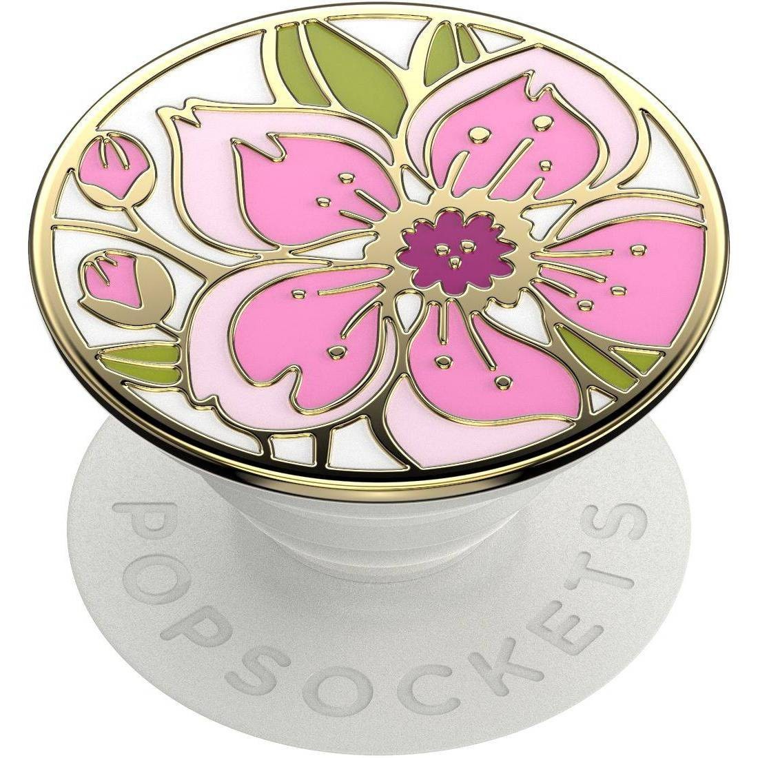 slide 1 of 5, PopSockets PopGrip Cell Phone Grip & Stand - Cherry Blossom Enamel, 1 ct