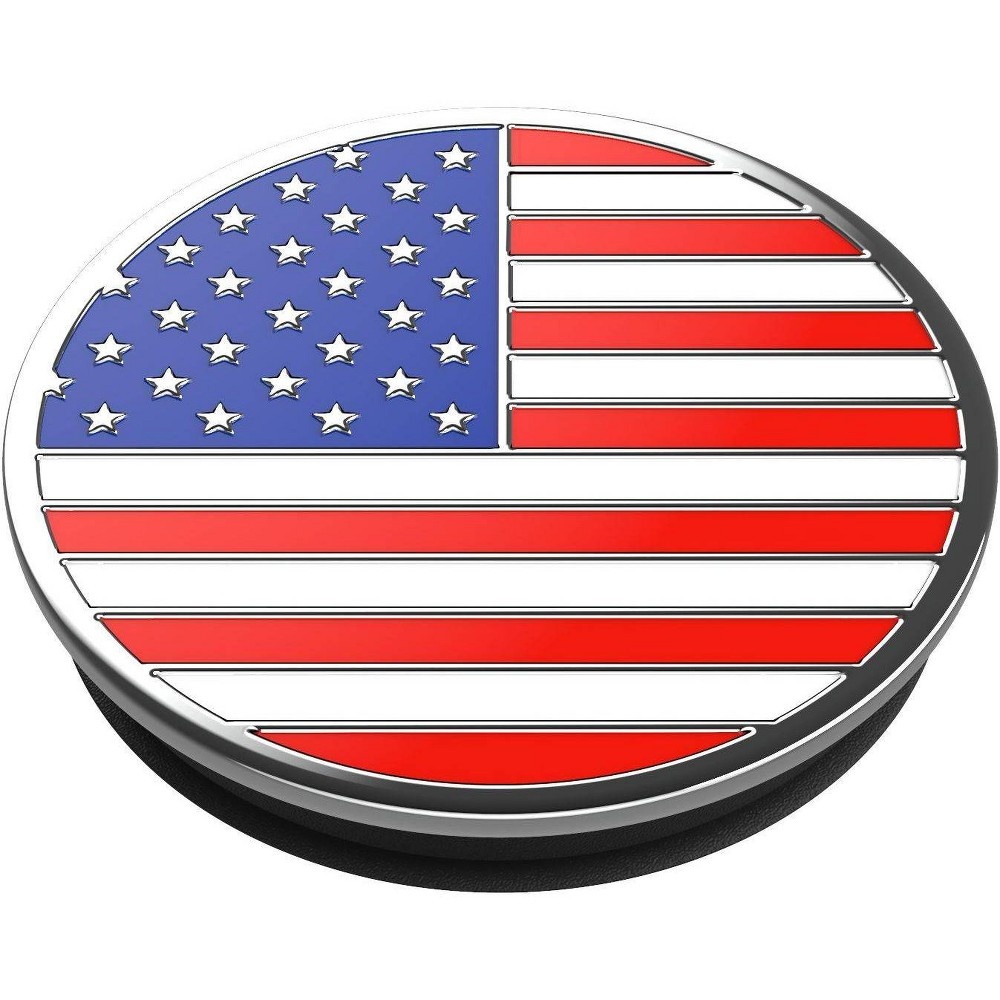 slide 2 of 5, PopSockets PopGrip Cell Phone Grip & Stand - Old Glory Enamel, 1 ct