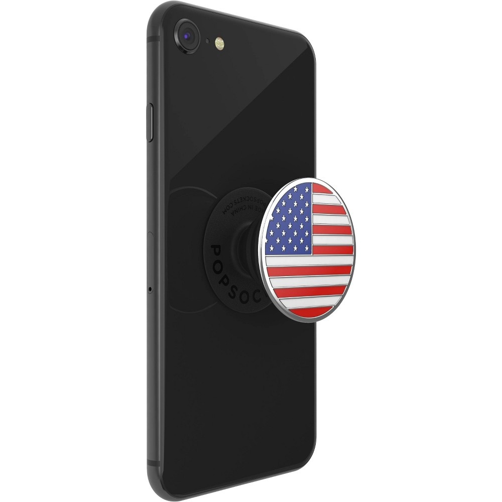 slide 5 of 5, PopSockets PopGrip Cell Phone Grip & Stand - Old Glory Enamel, 1 ct