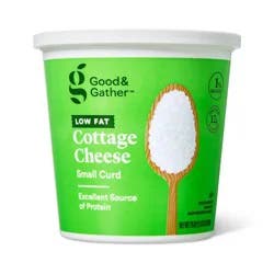 1% Milkfat Low fat Small Curd Cottage Cheese - 24oz - Good & Gather™