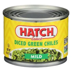 Hatch Diced Green Chiles Mild - 4oz