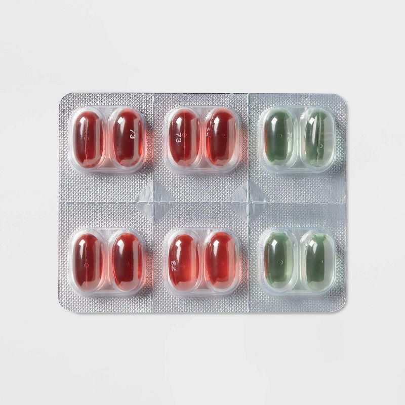 slide 4 of 6, Day/Night Cold & Flu Combo Severe Softgels - 24ct - up&up™, 24 ct